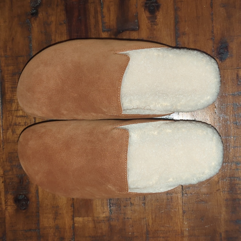 JCREW CALF SUEDE COZY CLOG
